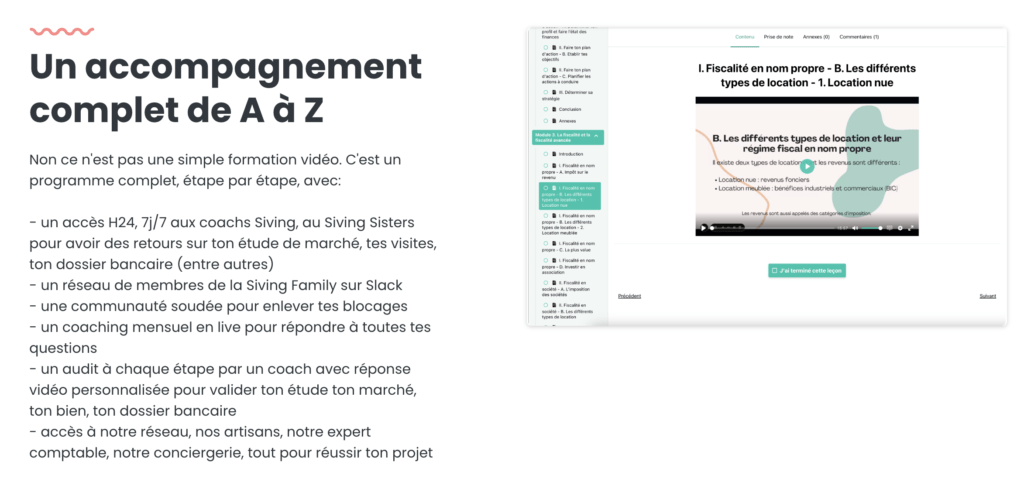 Formation Siving : un accompagnement complet de A à Z