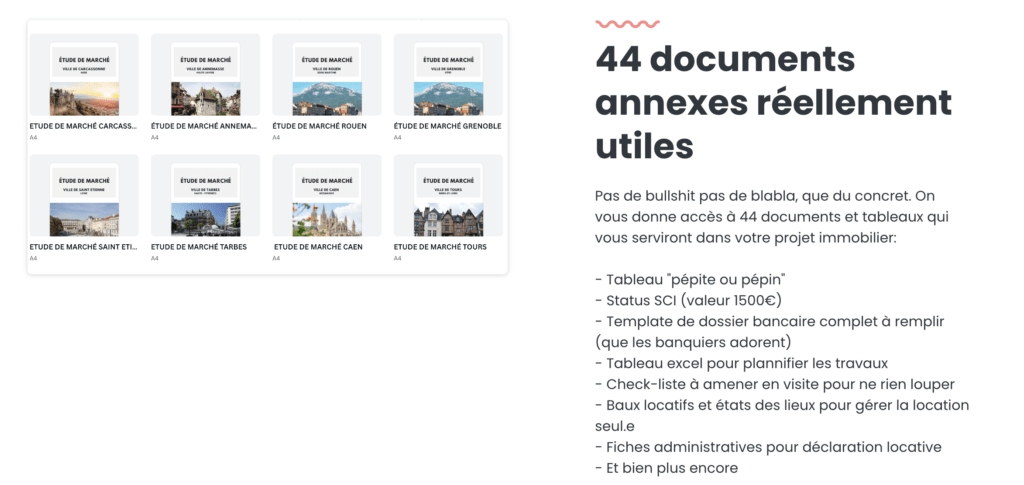 Formation Siving : 44 documents annexes